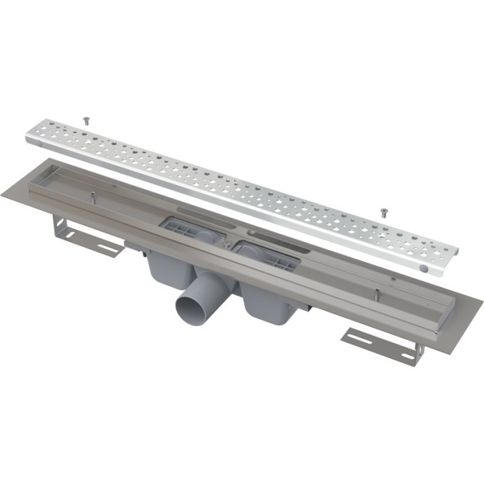 Водоотводящий желоб ALCAPLAST APZ11-1150 АНТИВАНДАЛ с решеткой (решетка в комплекте)